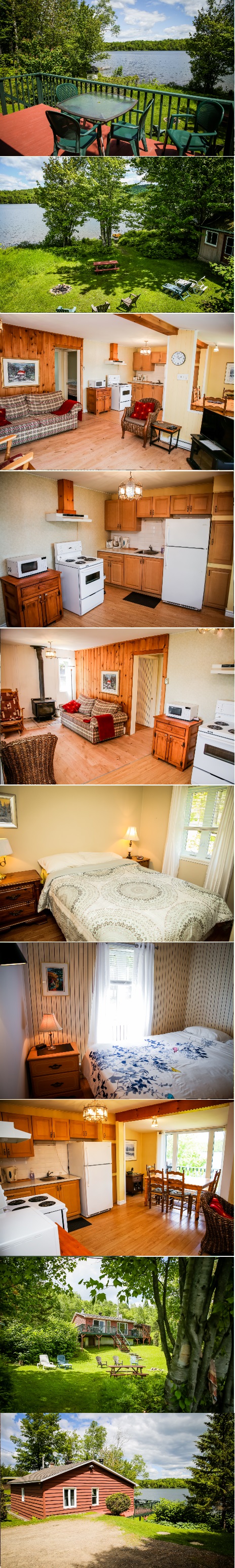 Chalet Lac Oval 2 chambres - R&eacute;gion Mont-Tremblant